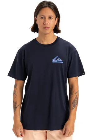 Quiksilver Window Pane T-Shirt in Dark Navy