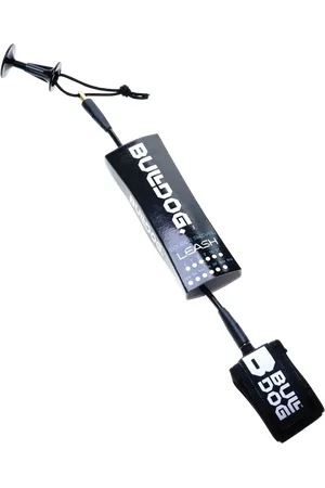C-Skins Bulldog Session Bicep Coil Bodyboard Leash in Black & White