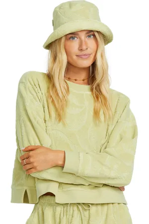 Billabong Jacquard Beach Bucket Hat in Wasabi