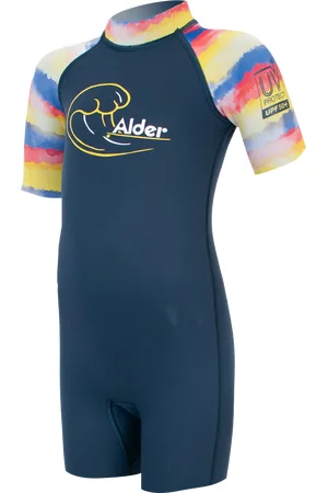 Alder Boys Impact 2/2mm Toddler Shorty Wetsuit in Slate