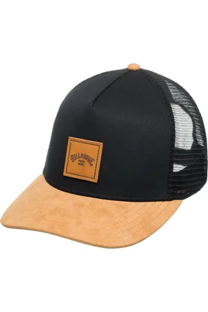 Billabong Stacked Trucker Cap in Black & Tan