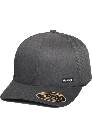 Hurley League Trucker Cap in Dark Smoke Grey