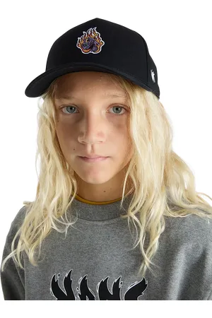 Vans Boys Cypress Strapback Cap in Black