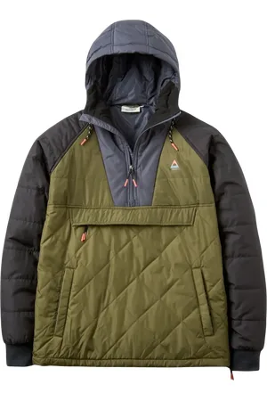 PASSENGER Oceanic Insulated Jacket in Black & Khaki