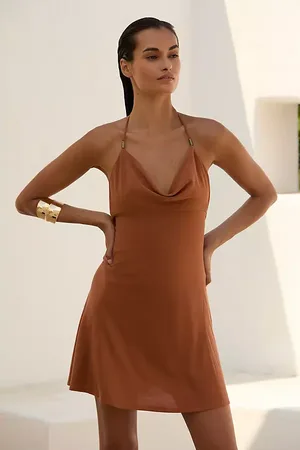 Anthropologie The Gabbie Strapless Ruched Tube Dress: Mini Edition