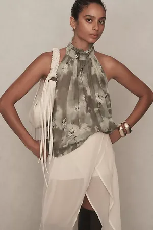 Anthropologie Halter Tank Top