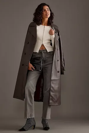 GOOD AMERICAN Curve High-Rise Straight-Leg Jeans