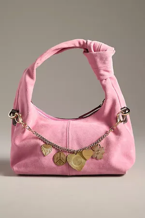 Anthropologie Heart Token Bag Charm