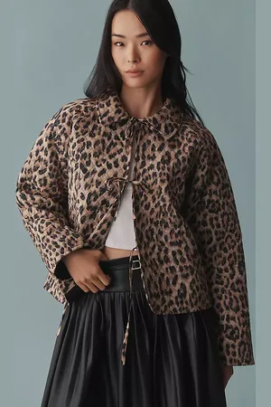 LetMeBe Leopard Quilted Jacket