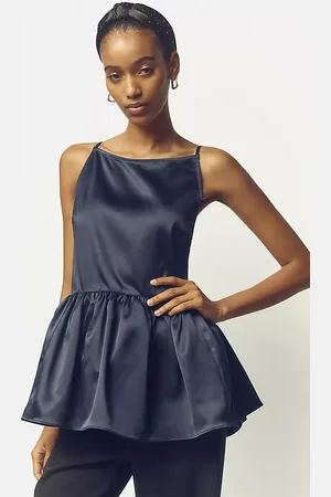 Anthropologie Silky Babydoll Top