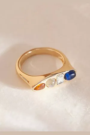 Anthropologie Semi-Precious Gemstone Ring