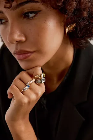 Anthropologie Semi-Precious Gemstone Ring