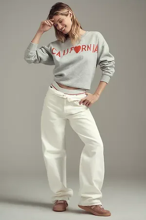 Maeve Rebecca Mayfield x Anthropologie Graphic Sweatshirt