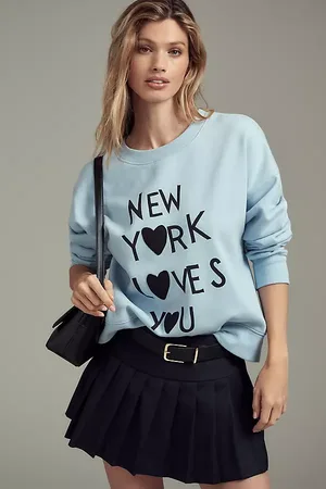 Maeve Rebecca Mayfield x Anthropologie Graphic Sweatshirt