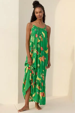 Anthropologie The Malika Gauze Maxi Dress