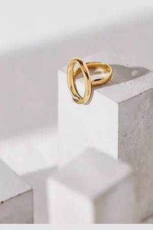 Anthropologie Open Oval Ring
