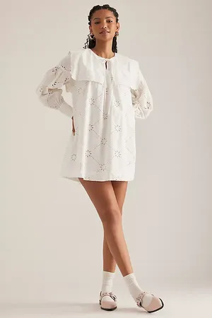 Damson Madder Cassidy Smock Mini Dress