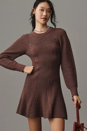 Anthropologie Knit Skater Dress