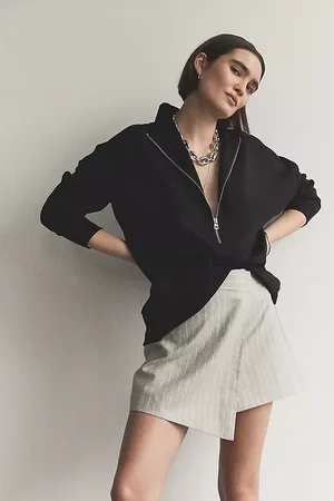 Anthropologie Stripe Skort