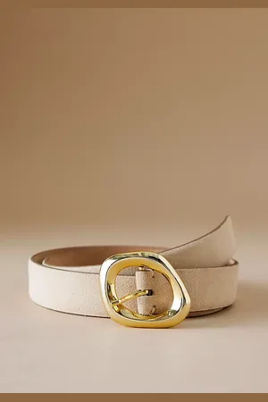 Anthropologie Sculptural Buckle Belt