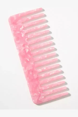 Anthropologie Acetate Wide Tooth Comb