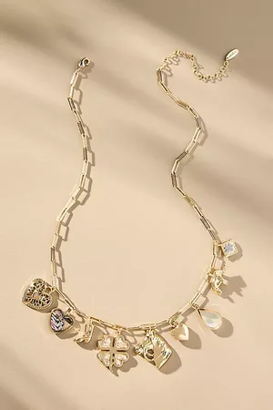 Anthropologie Lucky Charm Necklace
