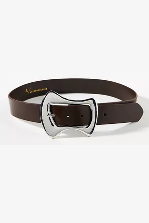 Anthropologie Statement Buckle Belt