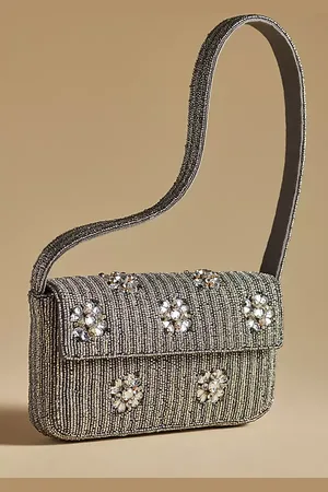 Anthropologie The Fiona Beaded Bag: Geometric Edition