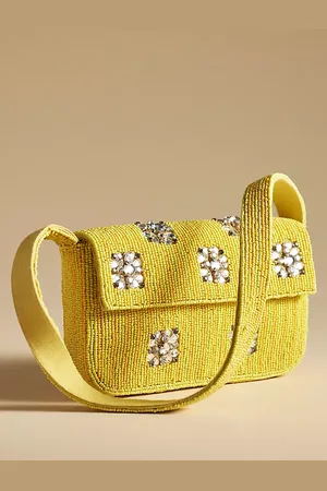Anthropologie The Fiona Beaded Bag: Geometric Edition