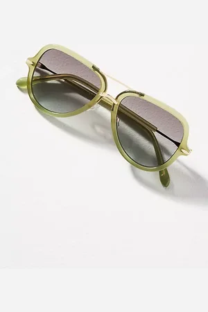 Anthropologie Stone Aviator Sunglasses