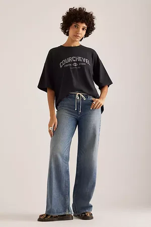 Paige Zoey High-Rise Wide-Leg Jeans
