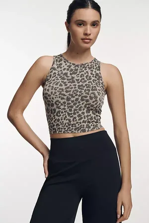 Anthropologie Seamless Printed Tank Top
