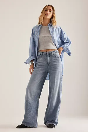 Lee Stella High-Rise A-Line Jeans