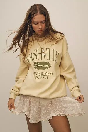 Anthropologie Sport City Sweatshirt