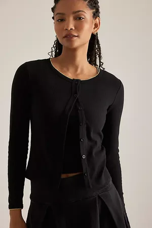 Damson Madder Sybil Pointelle Cardigan