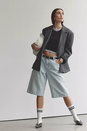 Dr Denim Bree Worker Denim Shorts