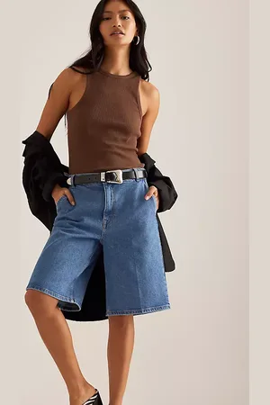 SELECTED Evelyn Denim Bermuda Shorts