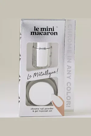 Le Mini Macaron Le Métallique Chrome Powder Set