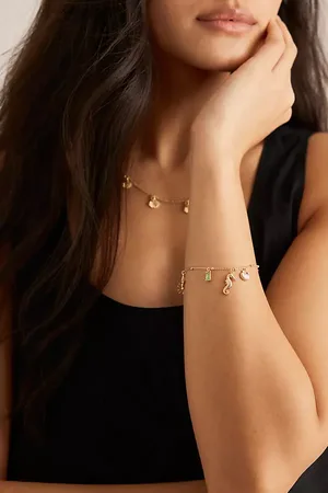Anthropologie Aquatic Charm Bracelet