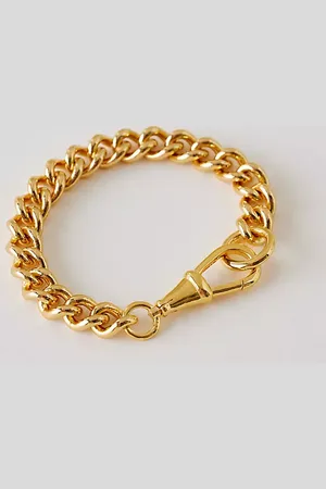 Tilly Sveaas Large Curb Clipt Bracelet