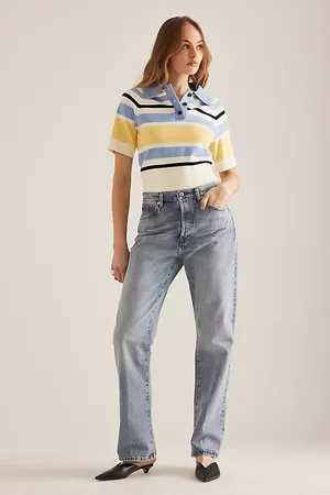 Frame The Vertical Laurence Straight-Leg Jeans