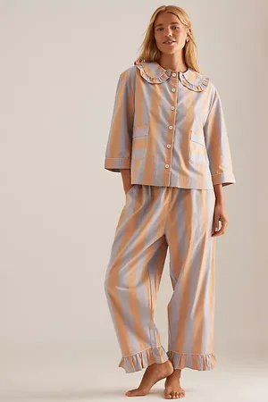 TBCo Long Cotton Stripe Pyjama Set