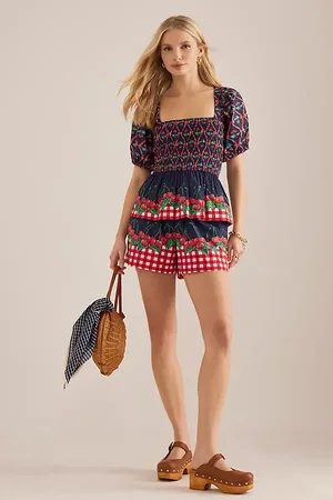Damson Madder Pull-On Shorts