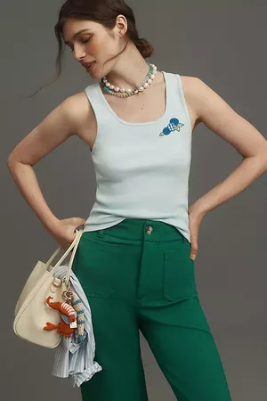Maeve Embroidered Icon Tank Top