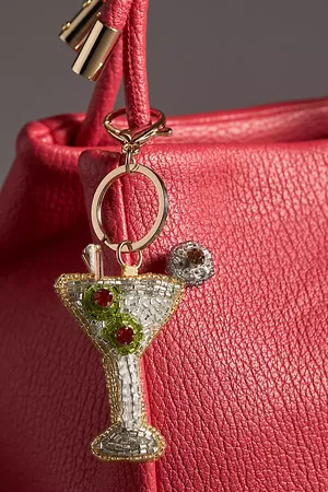 Anthropologie Drinks Beaded Bag Charms