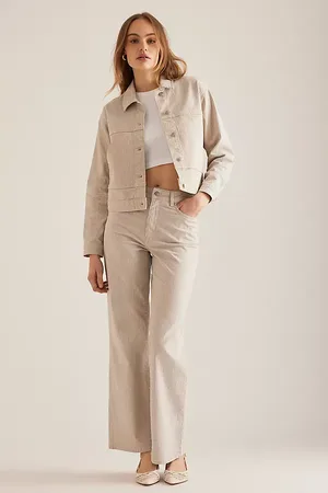 SELECTED Alba High-Rise Wide-Leg Jeans