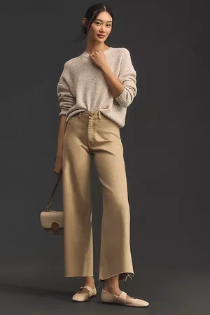 Maeve Coletta High-Rise Crop Wide-Leg Jeans