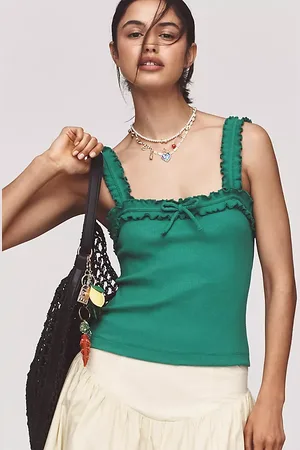 Maeve Ruffled Cami Top