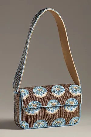 Anthropologie The Fiona Beaded Bag: Food & Drink Edition