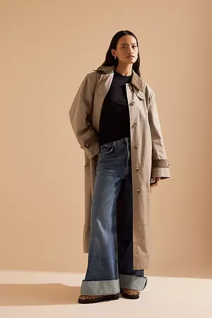 SELECTED Asya Oversized Trench Coat